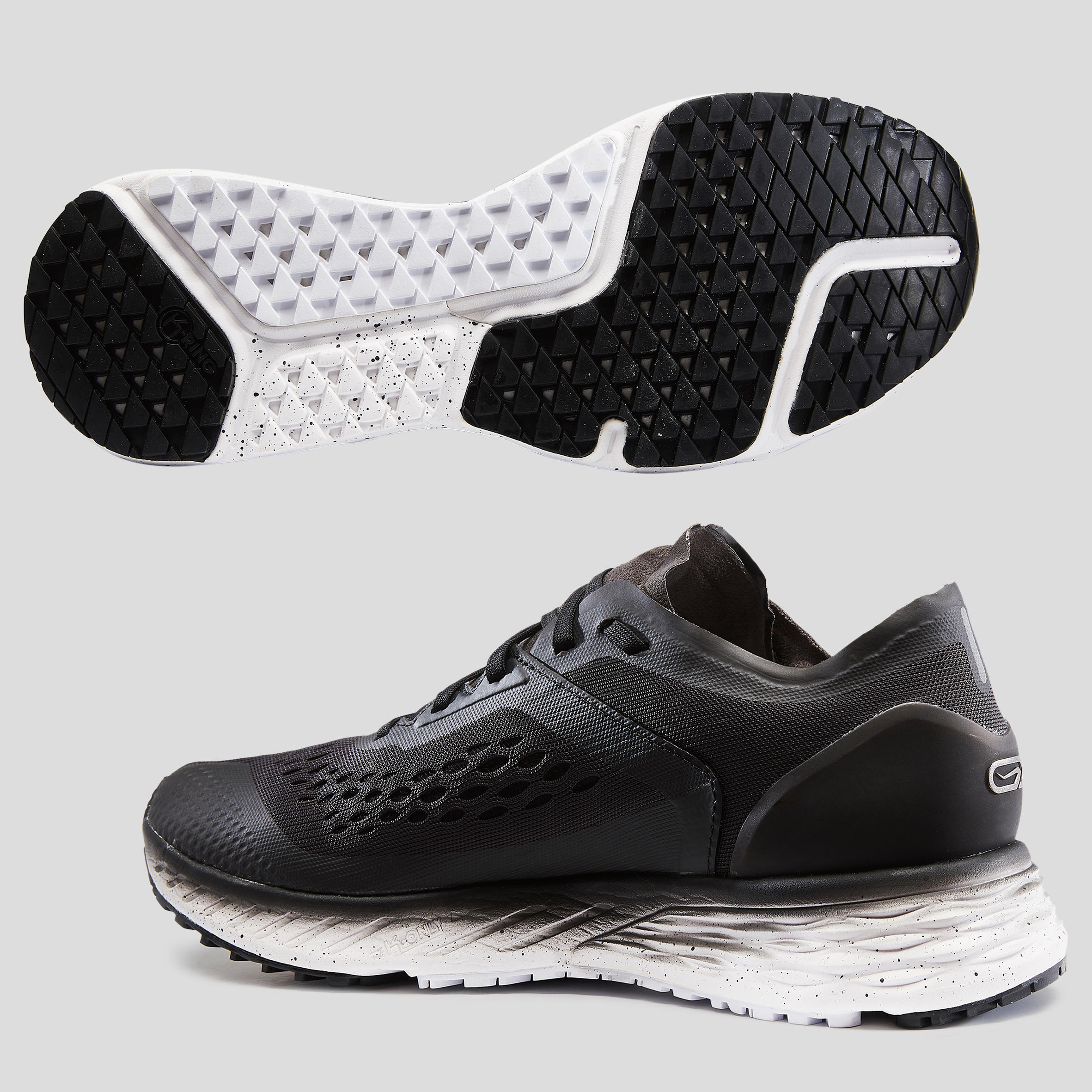 ZAPATILLAS DE RUNNING MUJER KIPRUN KS LIGHT NEGRO - Decathlon