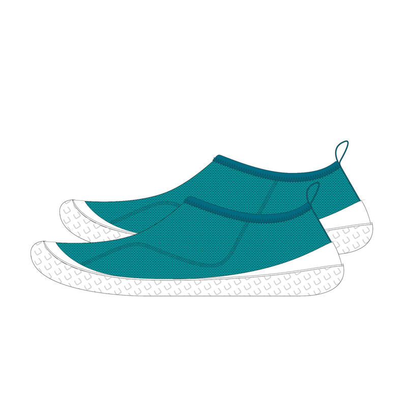 Waterschoenen voor kinderen Aquashoes 100 turquoise