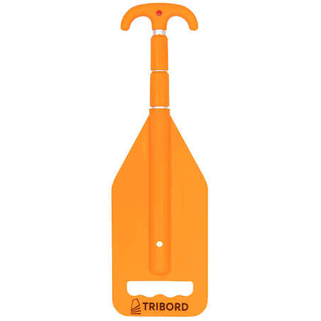 Telescopic boat hook/paddle - orange