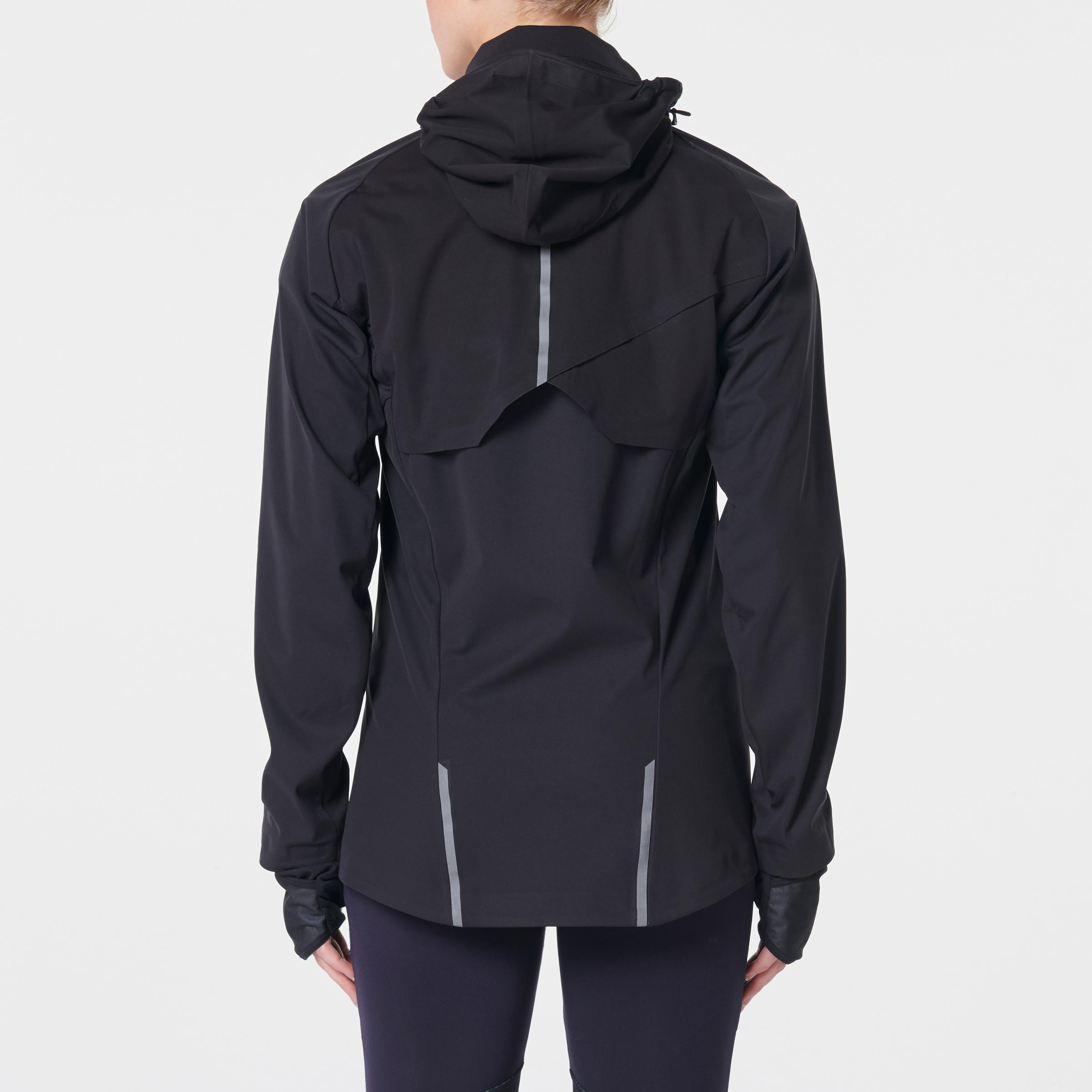 WOMEN'S RUNNING JACKET KIPRUN WARM REGUL - BLACK 11/15