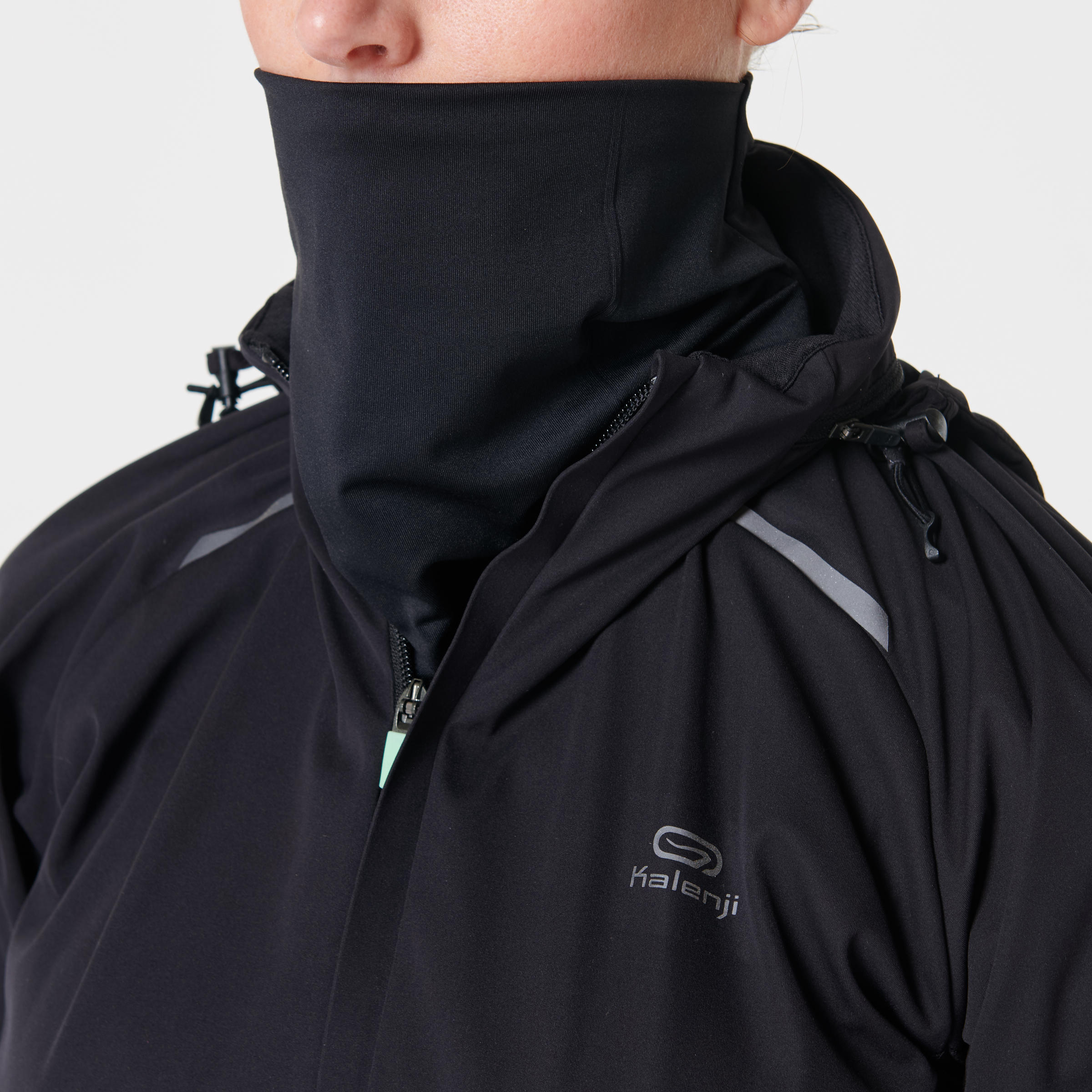 WOMEN'S RUNNING JACKET KIPRUN WARM REGUL - BLACK 7/15