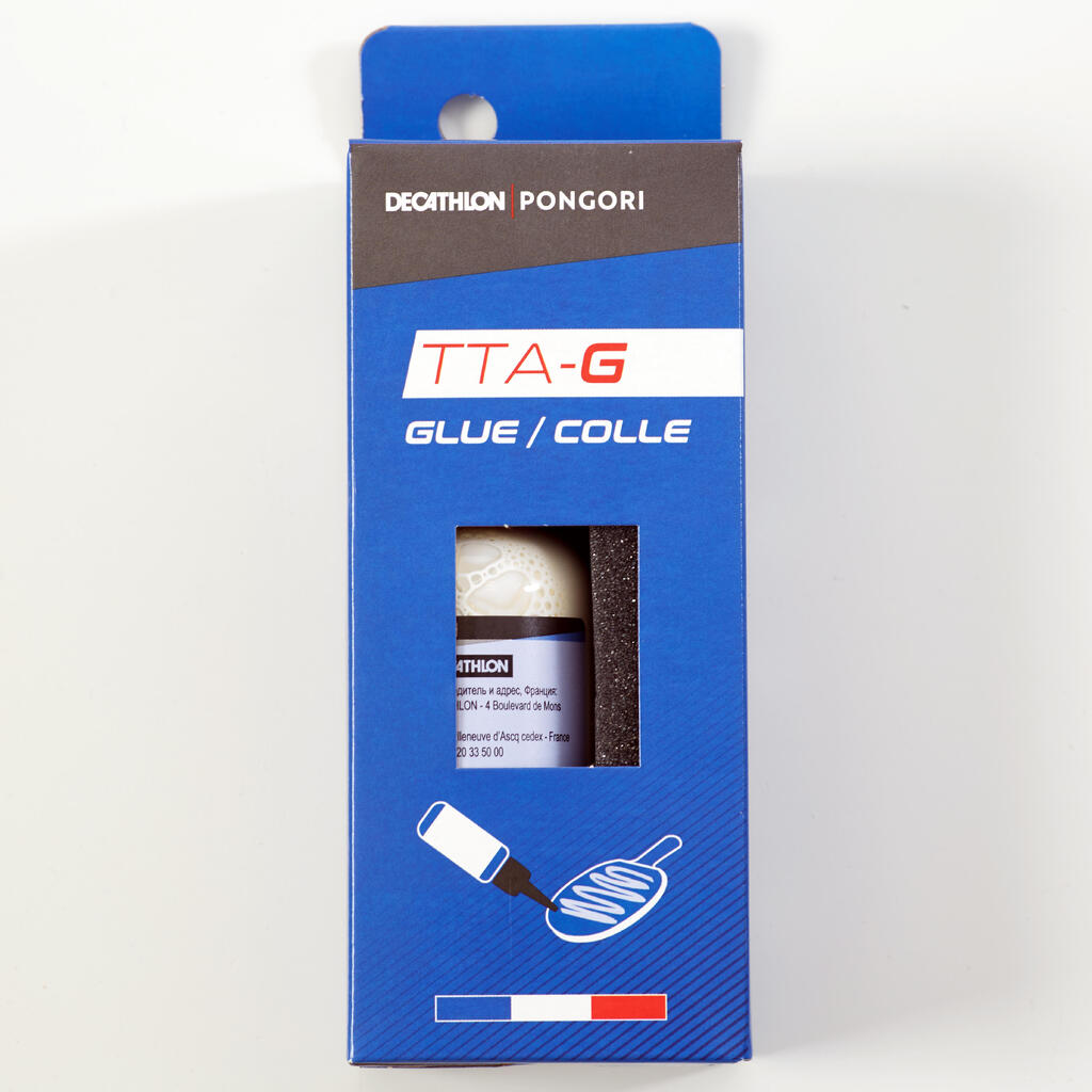 TTA Bat Blade and Rubber 110 ml Glue + 10 applicators