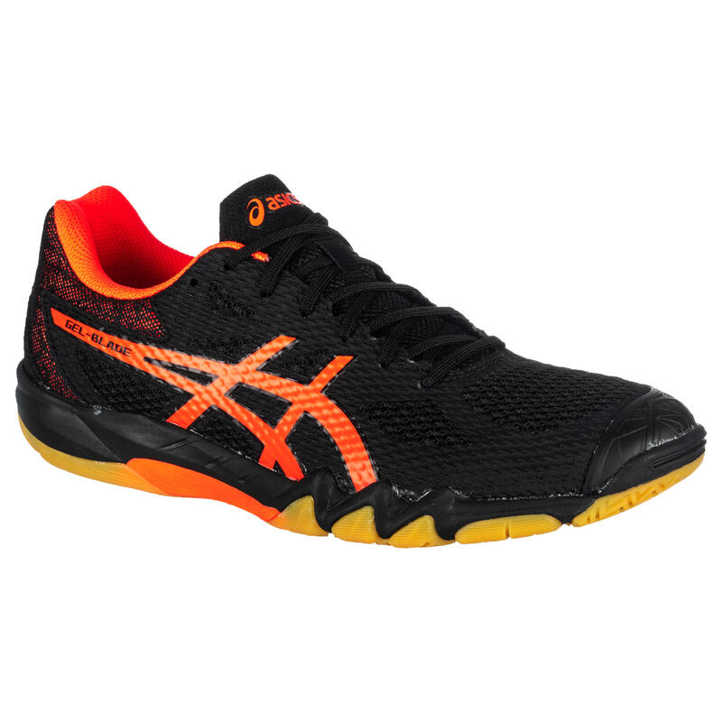 Zapatillas Bádminton/Squash Asics Gel Blade 7 Hombre Negro/Naranja