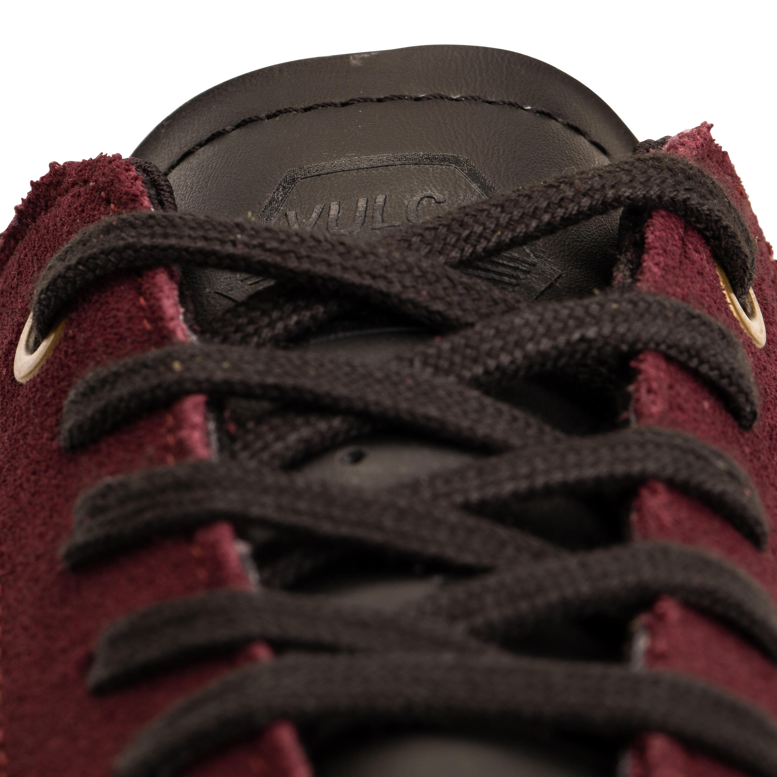 Vulca 500 Adult Low-Top Skate Shoes - Burgundy/Black Sole 10/14