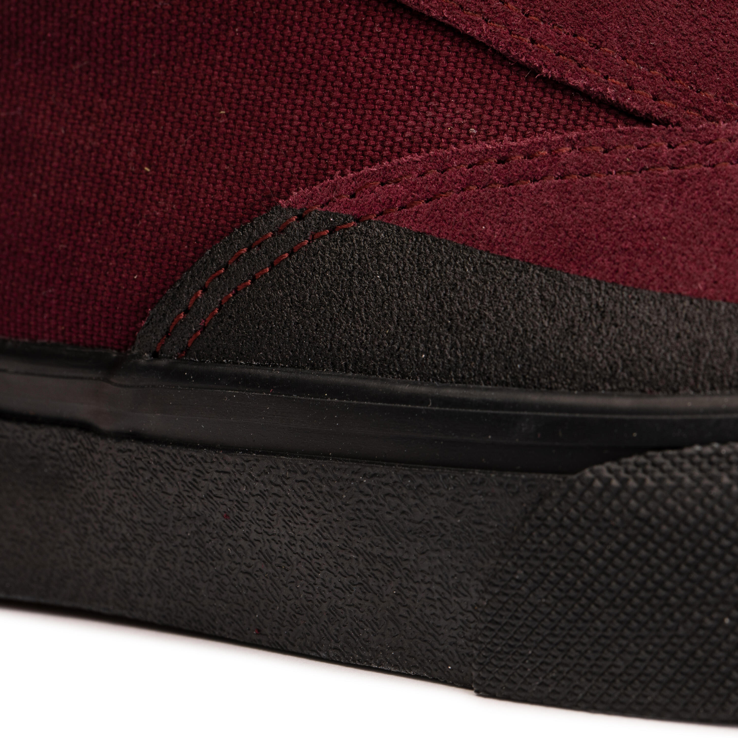 Vulca 500 Adult Low-Top Skate Shoes - Burgundy/Black Sole 7/14