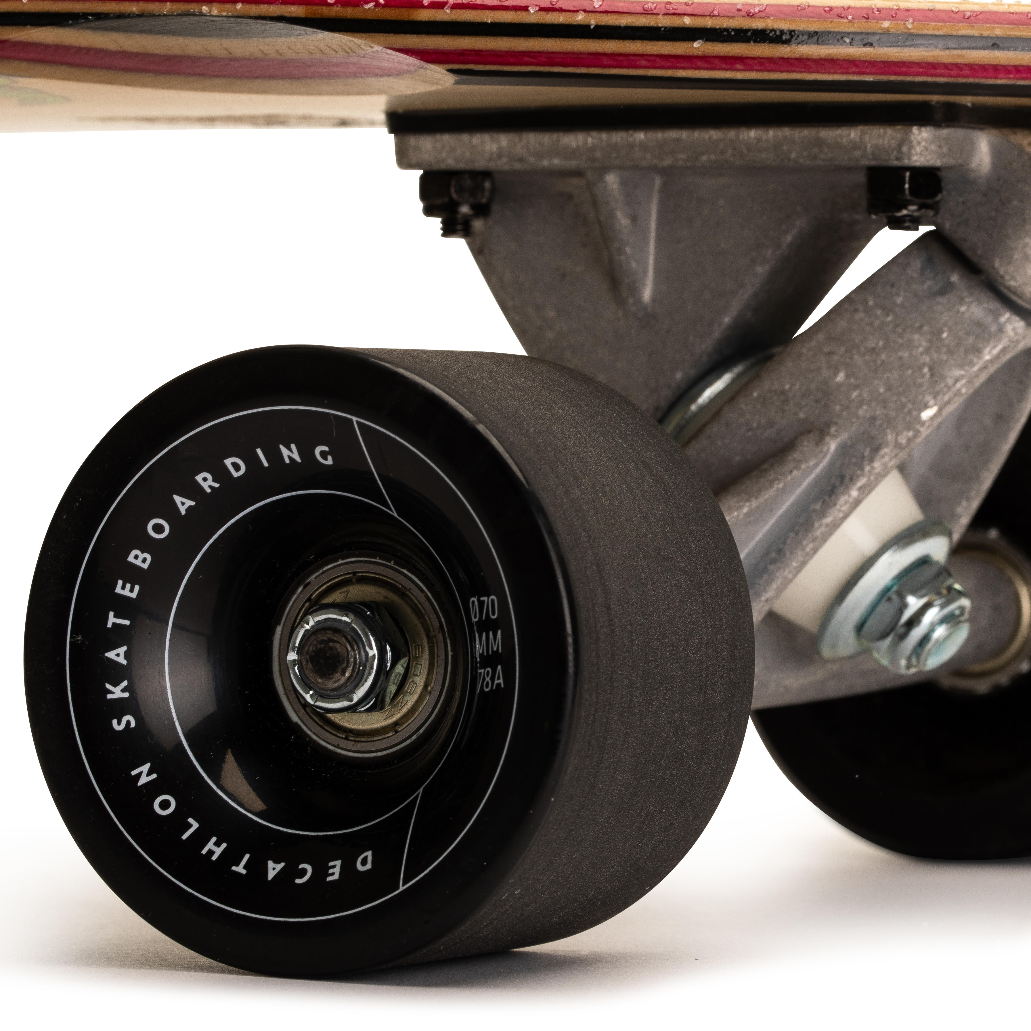 Longboard Fish 500 - Black - DECATHLON