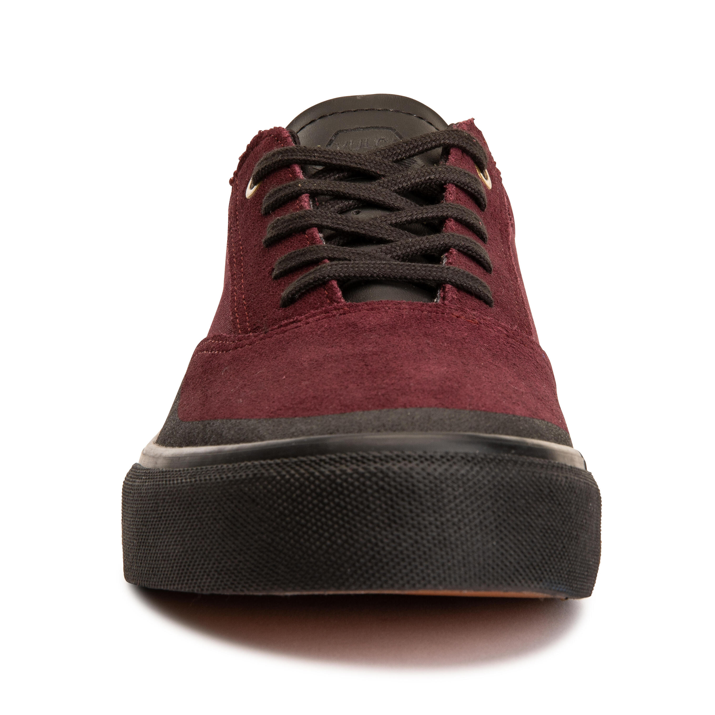 Vulca 500 Adult Low-Top Skate Shoes - Burgundy/Black Sole 3/14