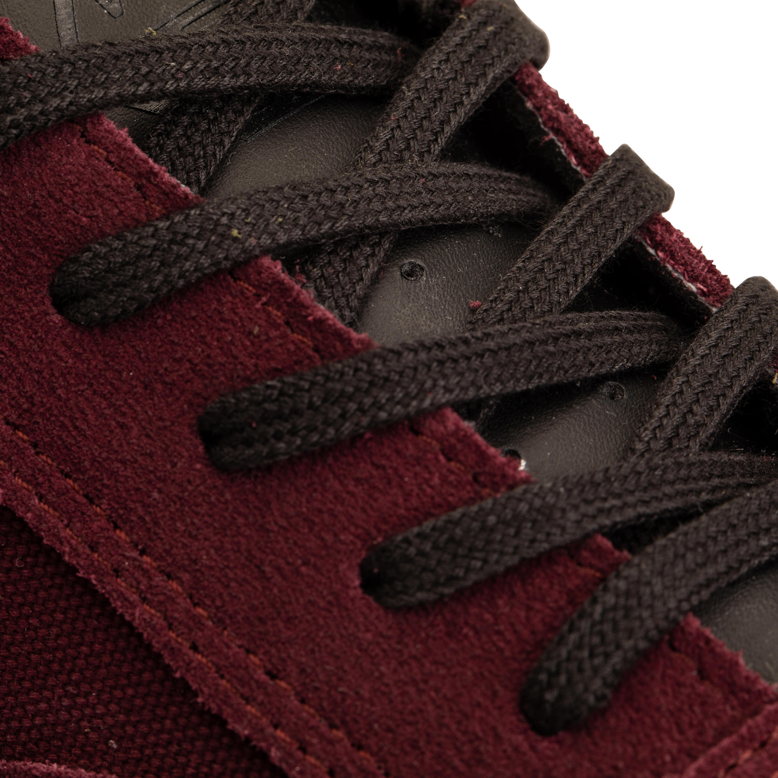 Vulca 500 Adult Low-Top Skate Shoes - Burgundy/Black Sole 11/14