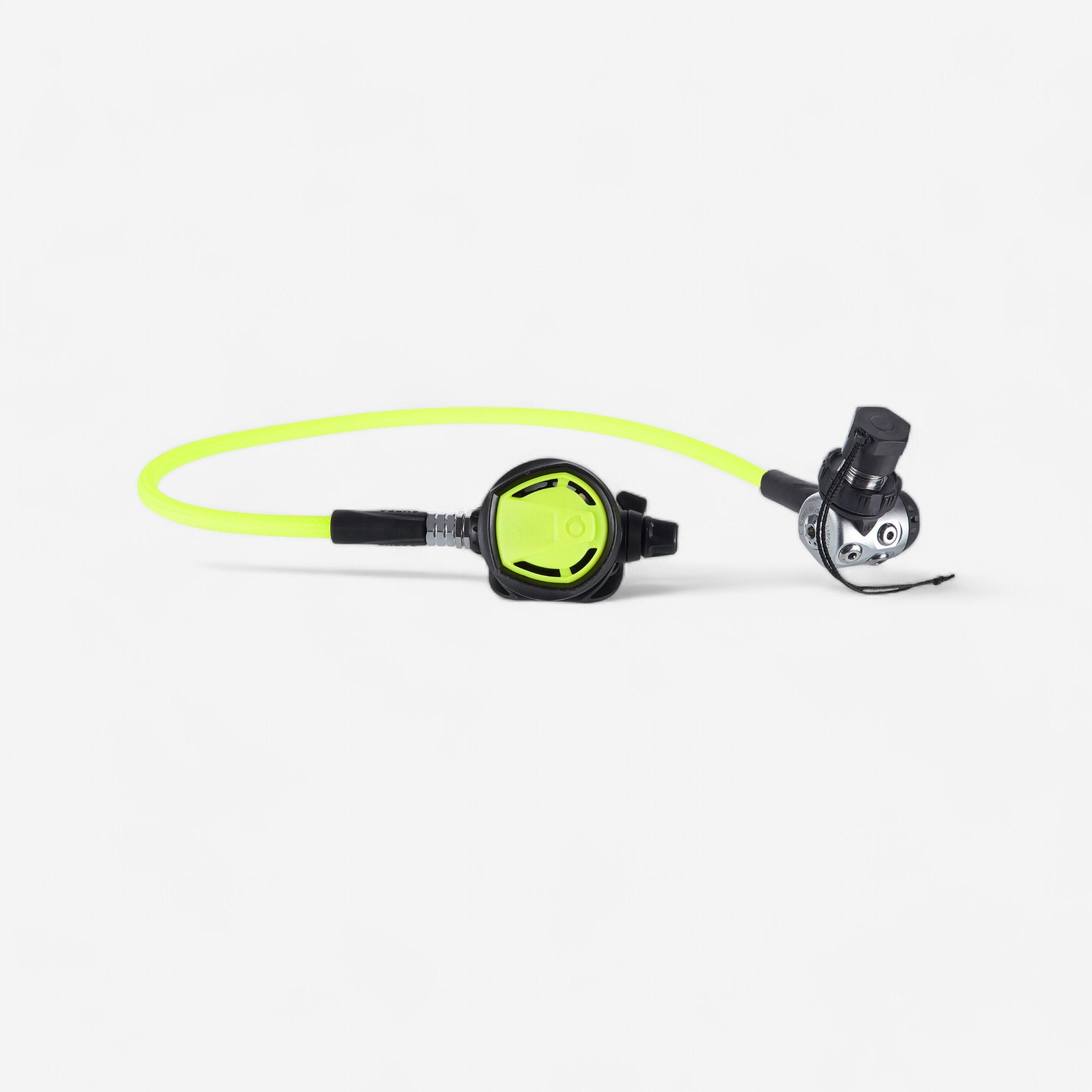 Subea - Détendeur De Plongée Sous-marine Scd 900 Octopus 300 Bars - Octopus - Snorkeling Plongee Chasse Ss Apnee - Jaune-noir - Taille Unique -