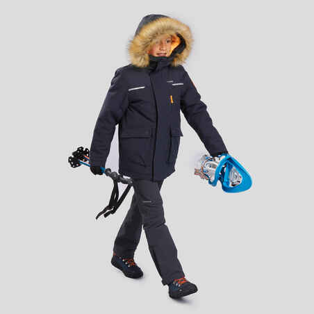 PARKA CHAUDE ET IMPERMÉABLE DE RANDONNÉE - SH500 U-WARM - ENFANT 7 - 15 ANS  - Decathlon