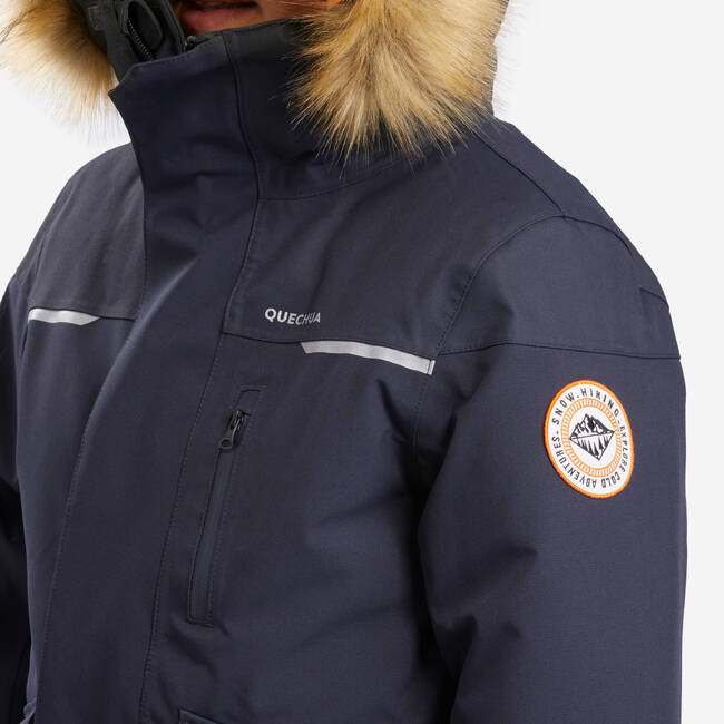 Men Winter Jacket - Waterproof SH500 -10°C Blue