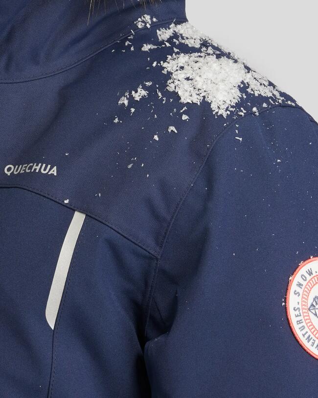 VESTE DE RANDONNÉE CHAUDE IMPERMÉABLE ENFANT SH900 -17 °C - AGE 7-15