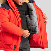 Manteau de randonnée imperméable SH 500 U-Warm – Enfants