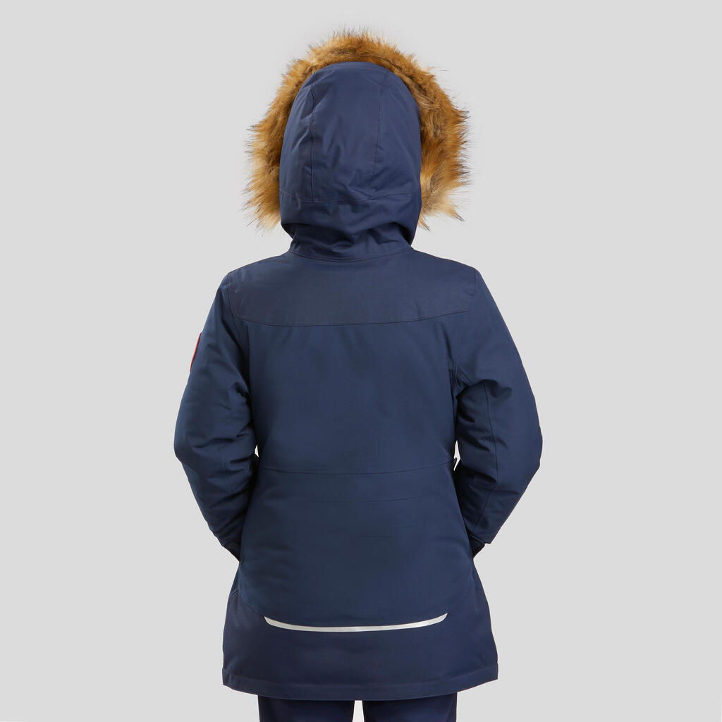 Parka de senderismo cálida e impermeable para niños 7-15 años SH900 -17 °C