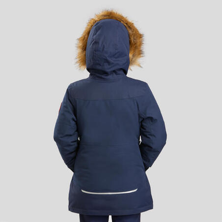 Куртка дитяча SH900 для туризму водонепроникна синя 