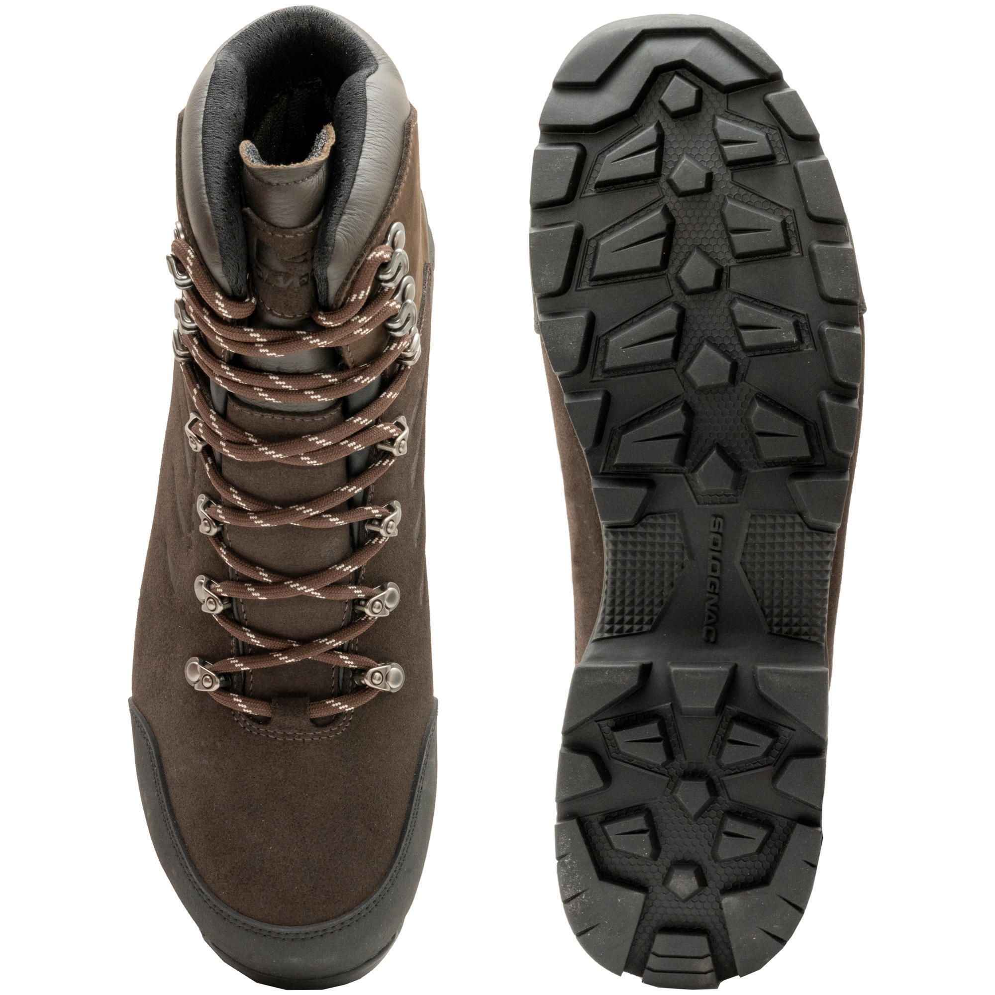 RENFORT 520 waterproof brown hunting boots