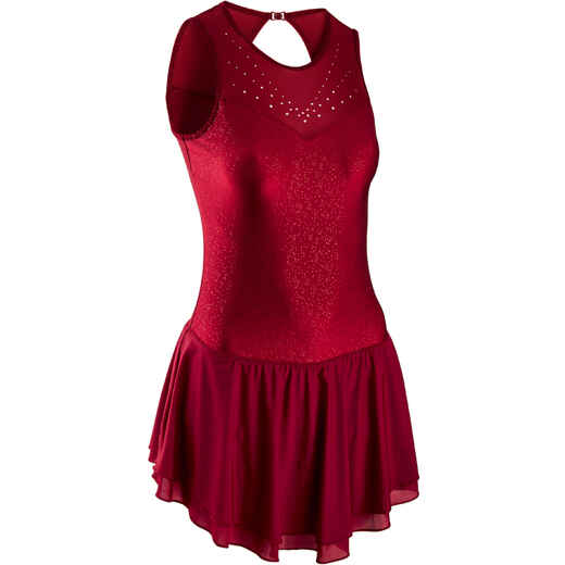 
      Adult Figure Skating Skirted Leotard - Burgundy
  