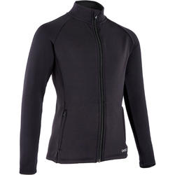 CHAQUETA DE PATINAJE ARTÍSTICO JÚNIOR NEGRA