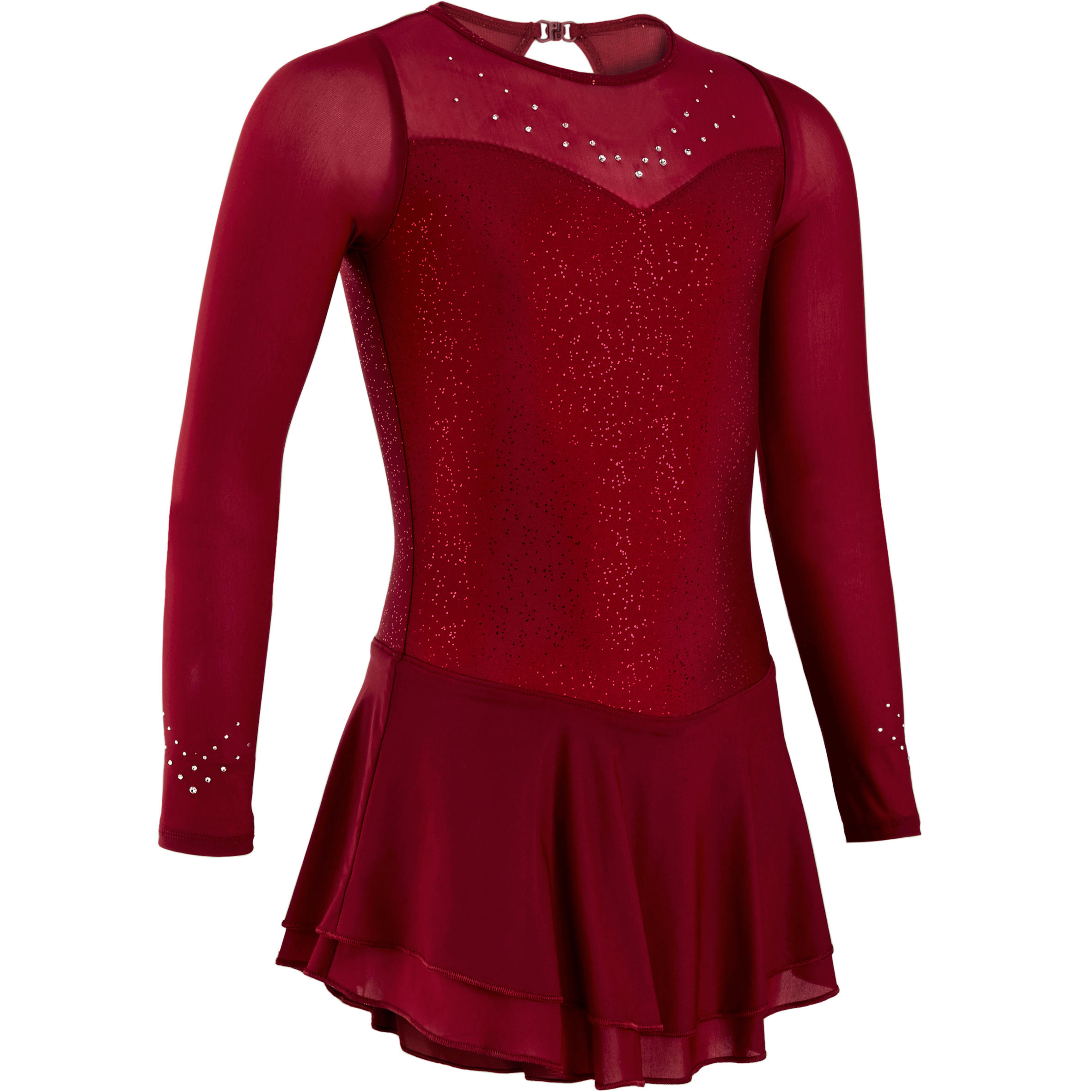 figure skating dresses skirted leotard