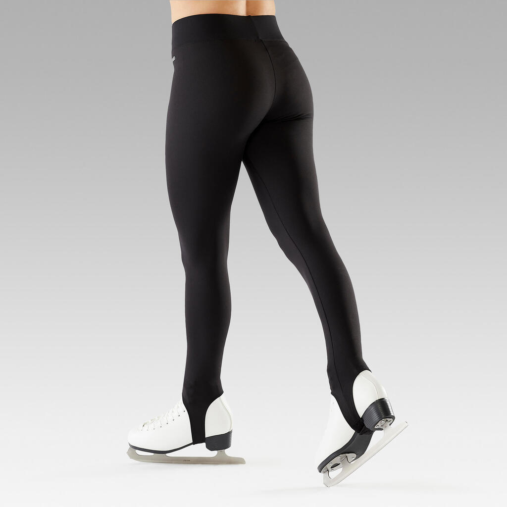 Adult Figure Skating Training Bottoms - Black