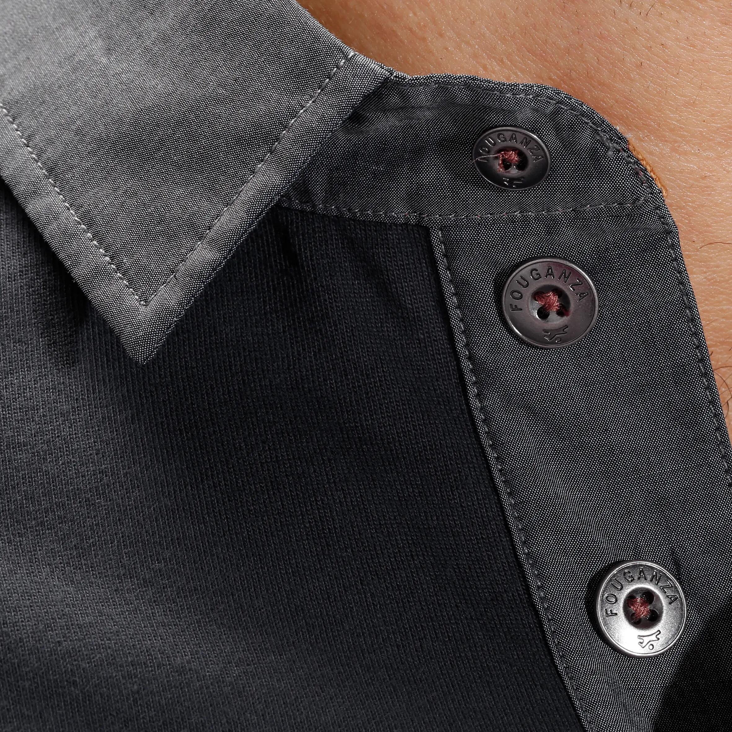 Blason Short-Sleeved Horse Riding Polo - Grey 8/15