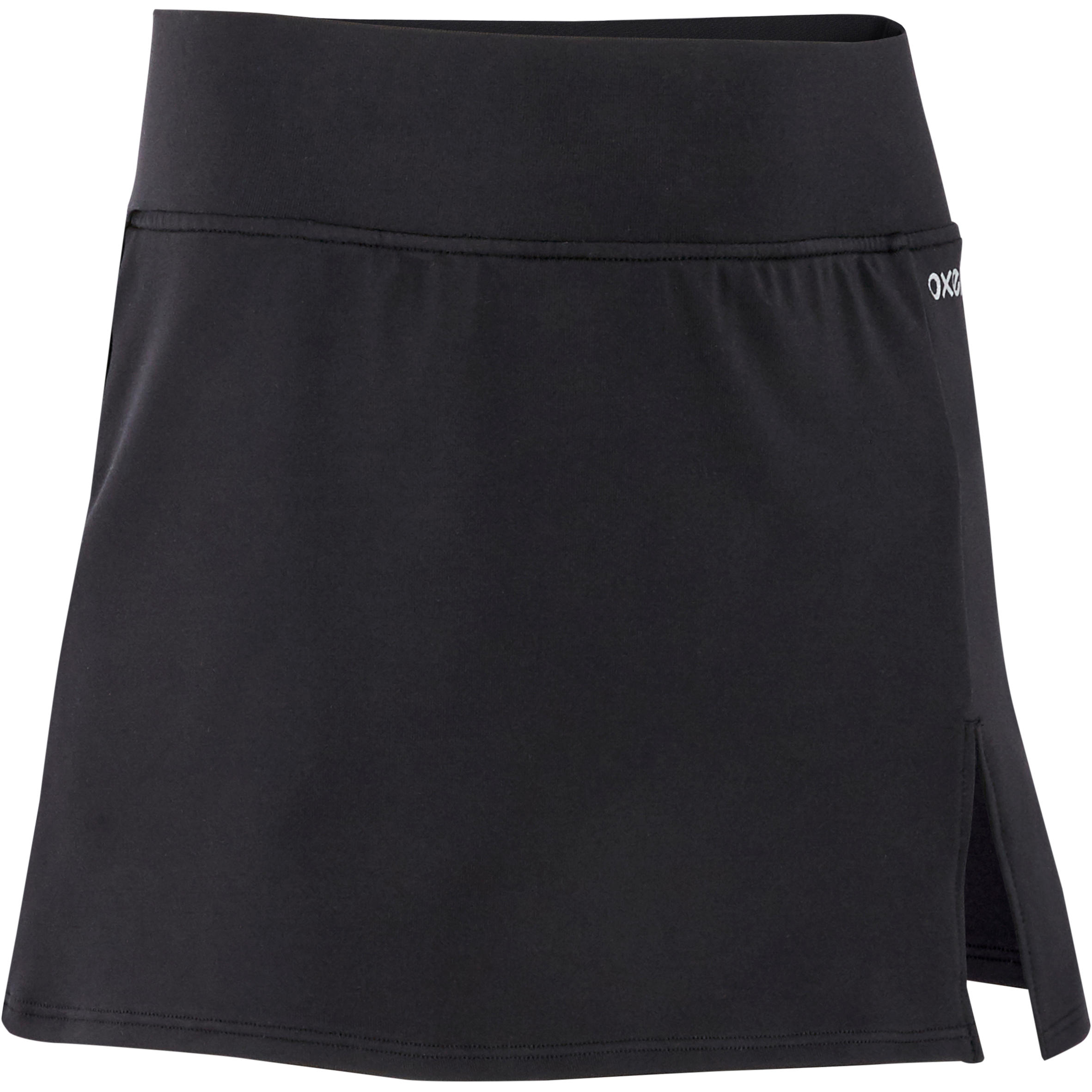 Kids' Figure Skating Skirt - Black 1/8