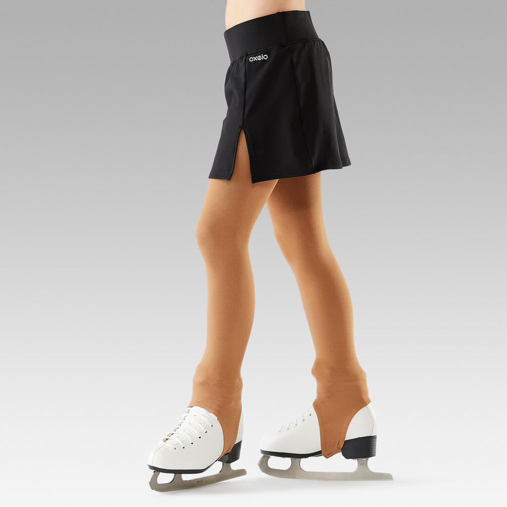 Kids' Figure Skating Skirt - Black