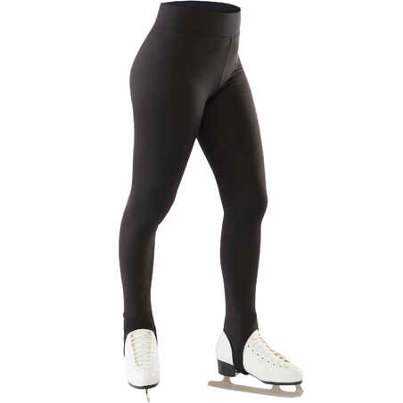 Adult Figure Skating Training Bottoms - Black