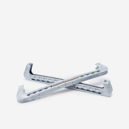 Kufenschoner Eiskunstlauf silberfarben