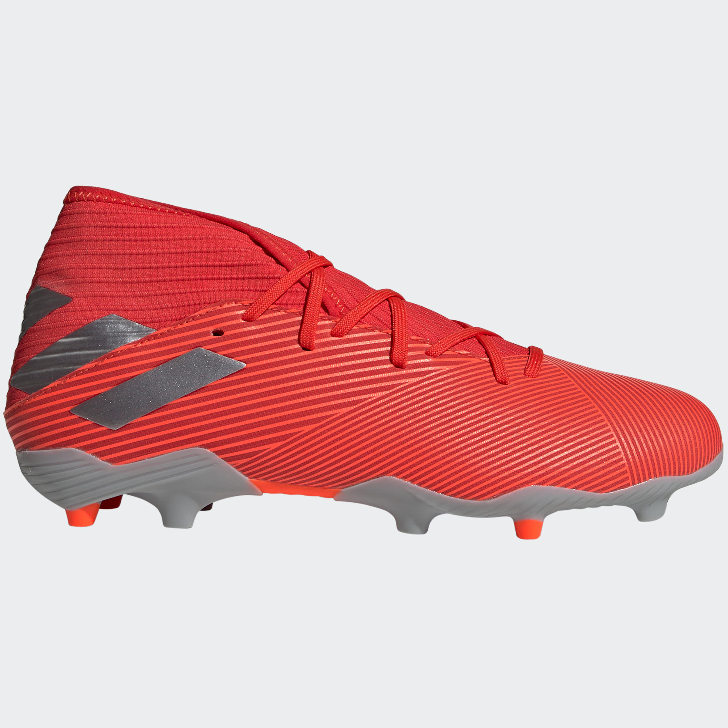 ФУТБОЛНИ ОБУВКИ ADIDAS NEMEZIZ 19.3 FG, ОРАНЖЕВИ - Decathlon
