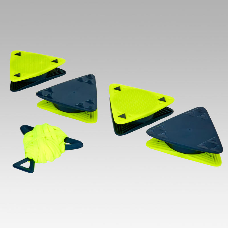 Essential Pitch Marker Yellow and Blue Decathlon