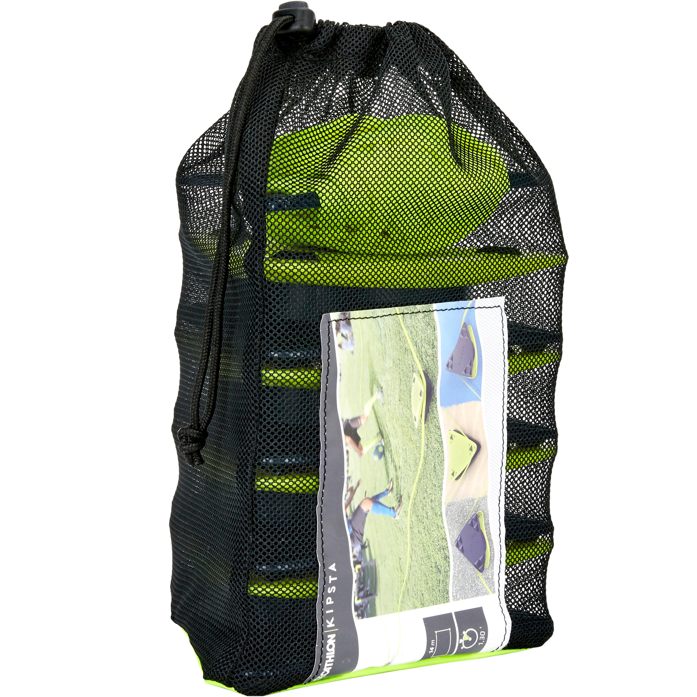 Delimitador de terreno Essential amarillo y azul  2/14