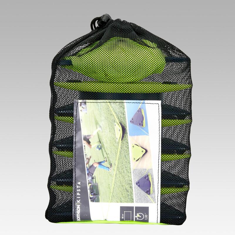 Essential Pitch Marker Yellow and Blue KIPSTA Decathlon