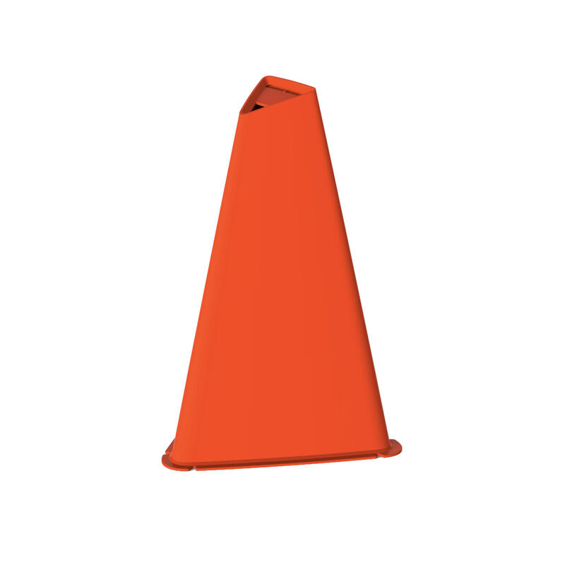 Sada 4 tréninkových kuželů Essential 30 cm oranžová
