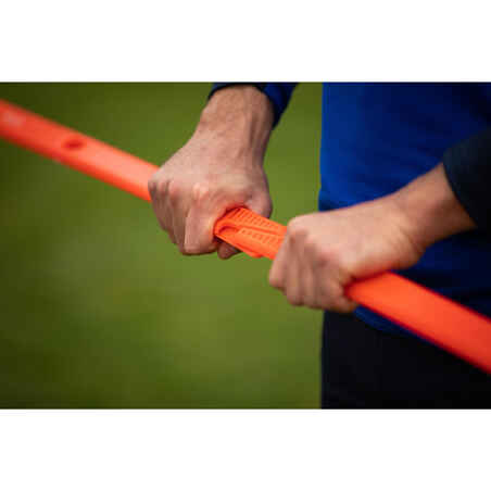 90 cm Football Training Bars Twin-Pack Modular - Orange