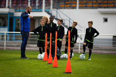 30cm Modular Cones 4-Pack For Football Training - Orange