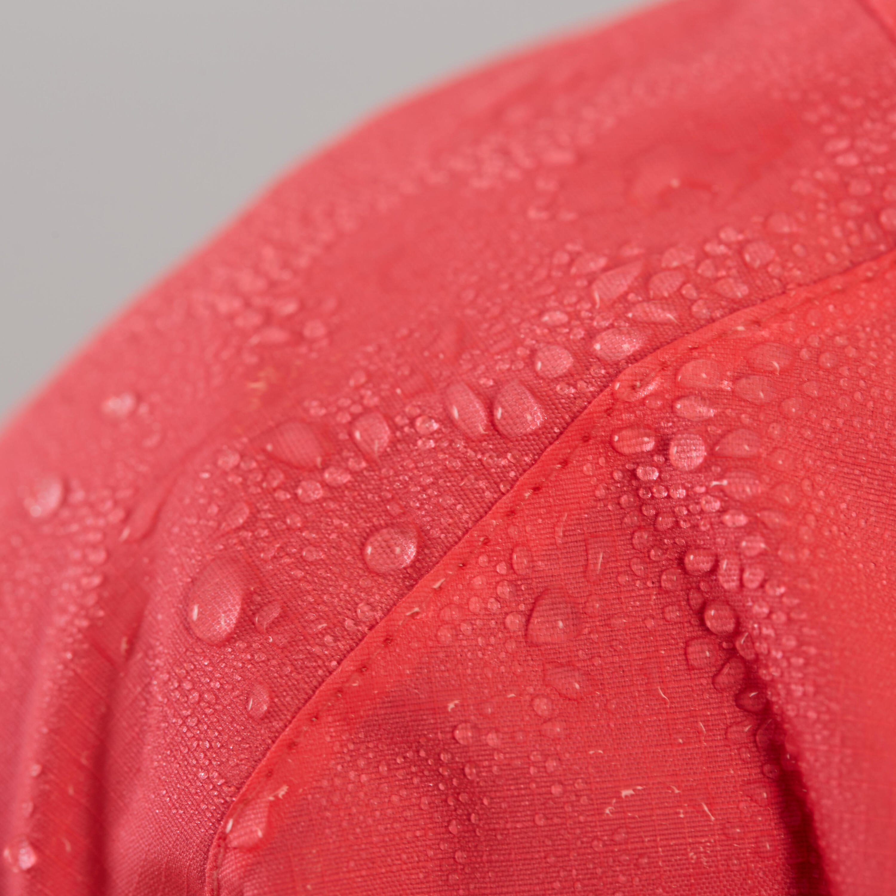 Cycling Rain Poncho 900 - Neon Pink/Plum 6/10