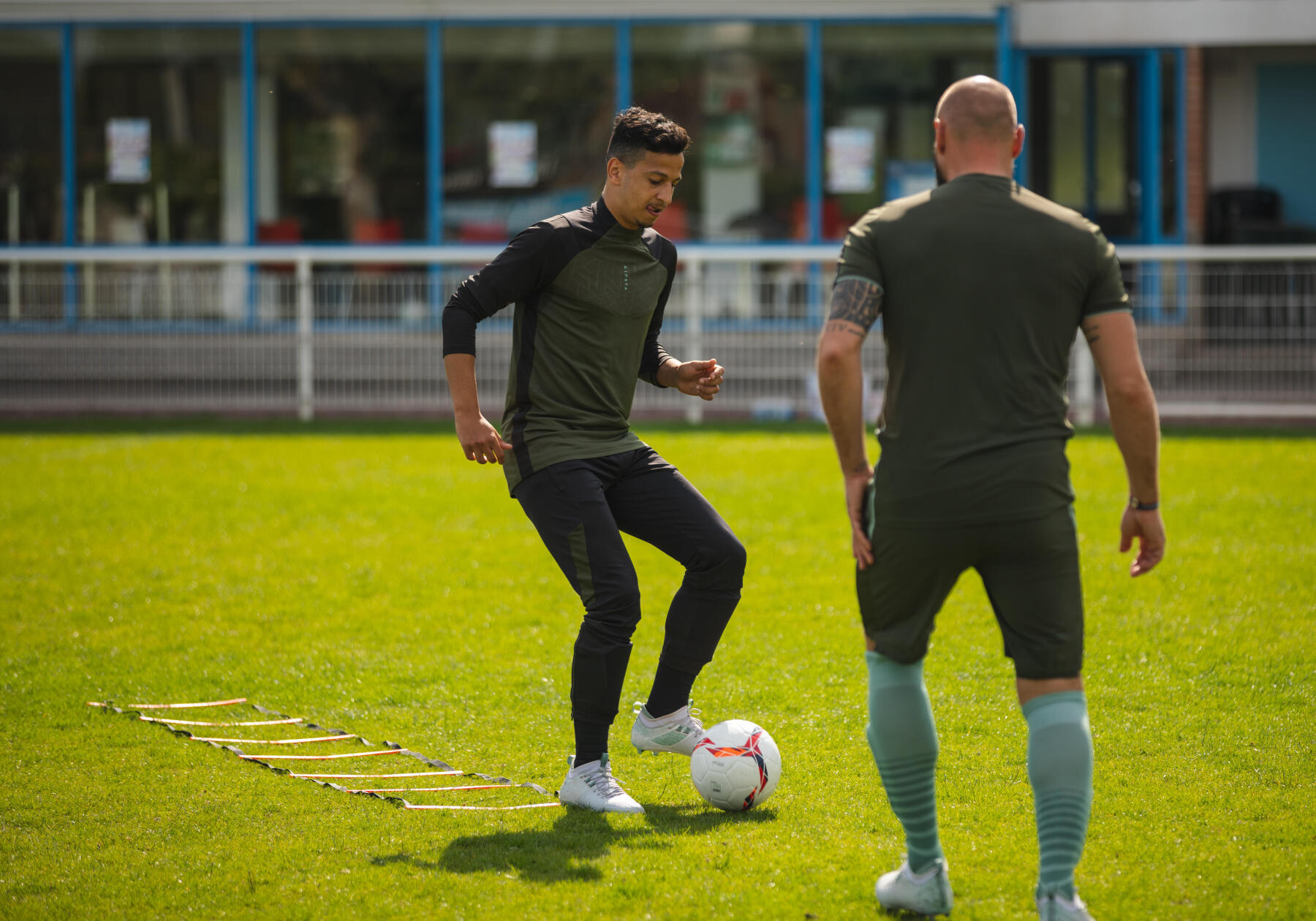 As a football player need to know warm ups are just as important as training