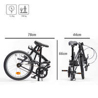 decathlon folding bike