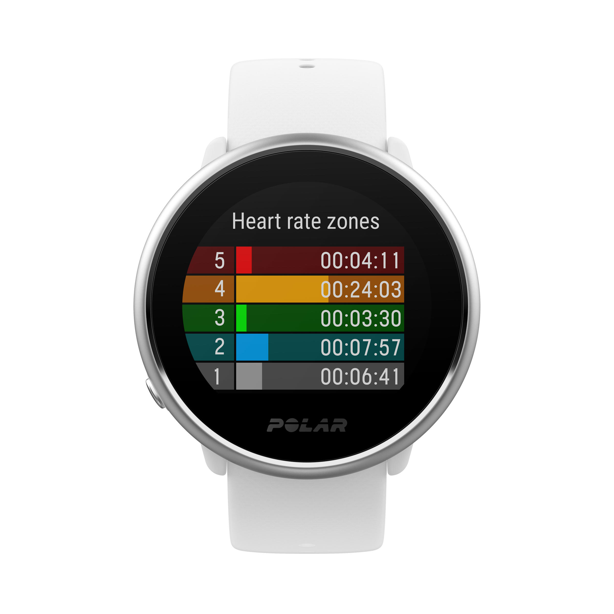 IGNITE GPS wrist watch with heart rate monitor white M/L 8/8