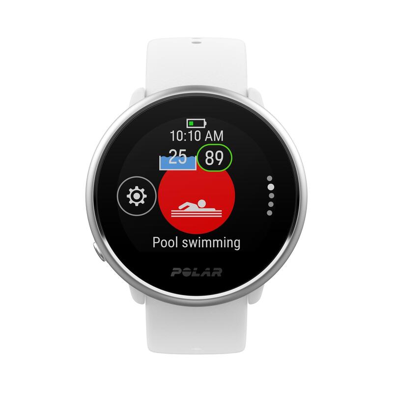 Hodinky s GPS a pulsmetrem na zápěstí Ignite bílé 