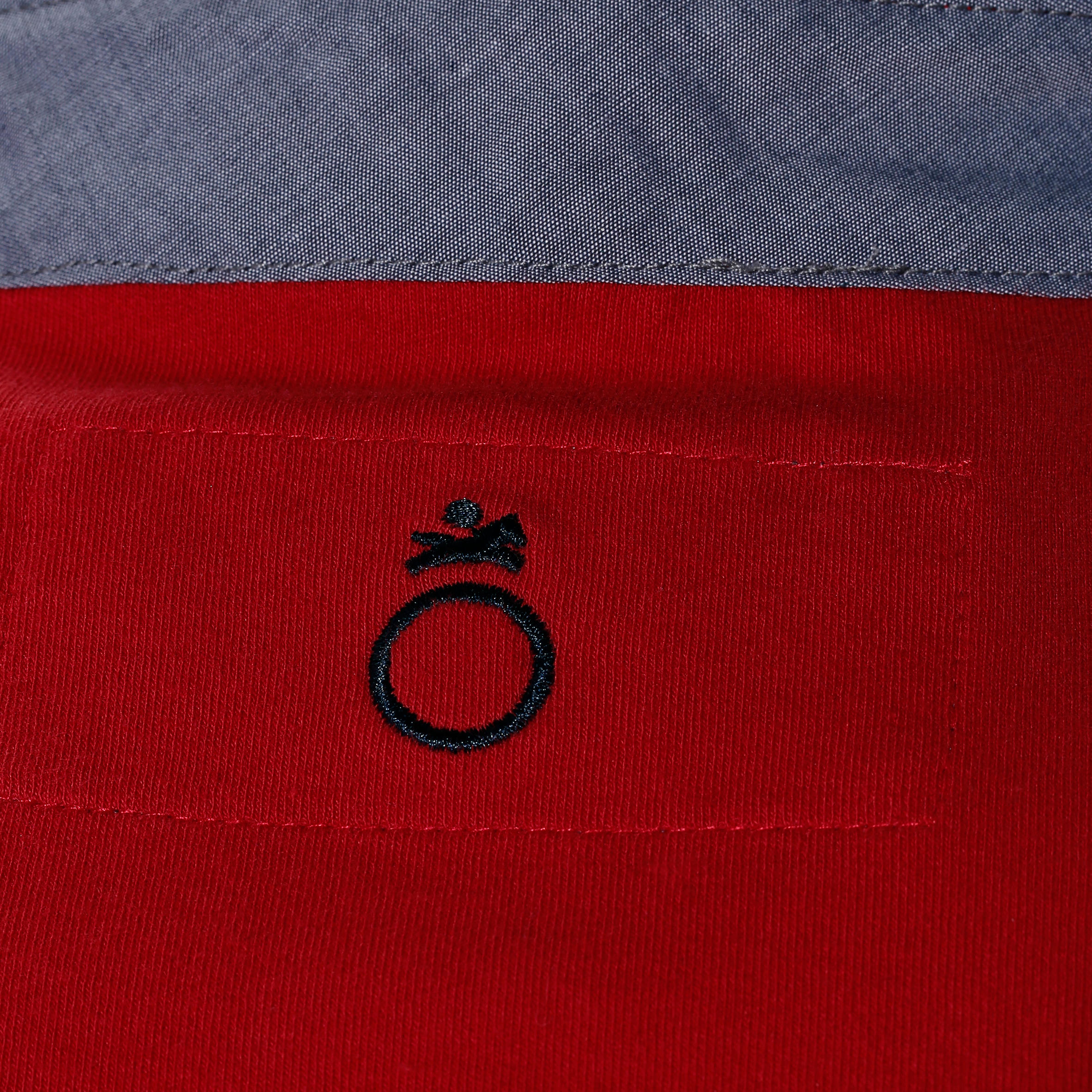 Blason Long-Sleeved Horse Riding Polo - Red 10/16