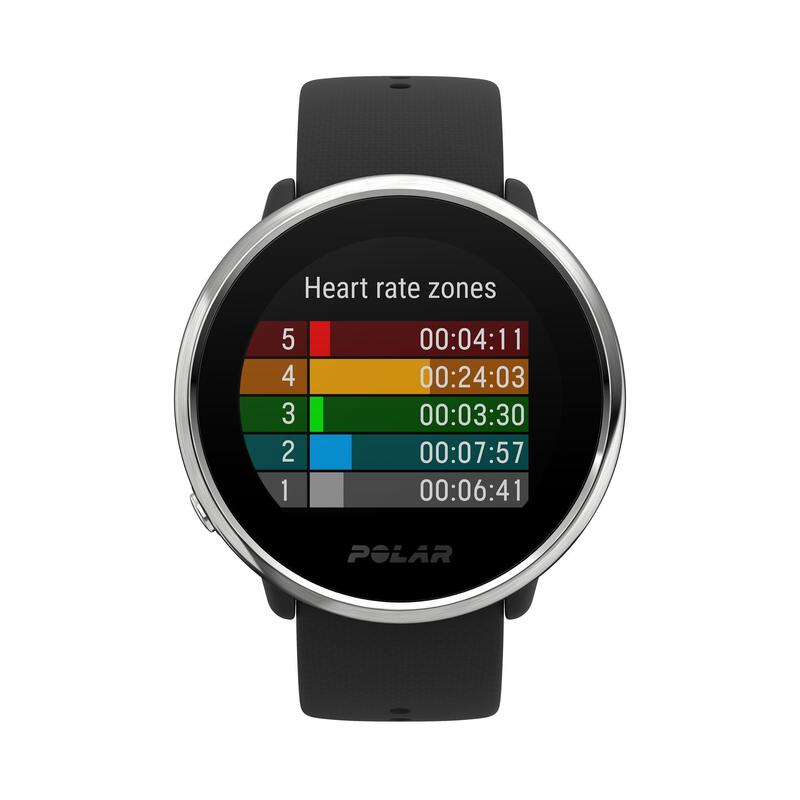 Montre Gps Polar Ignite avec cardio au poignet noire M/L