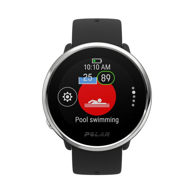 Montre Gps Polar Ignite avec cardio au poignet noire M/L