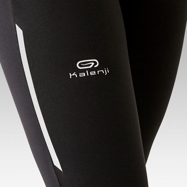 Women's Jogging Tights Kalenji Run Warm Black