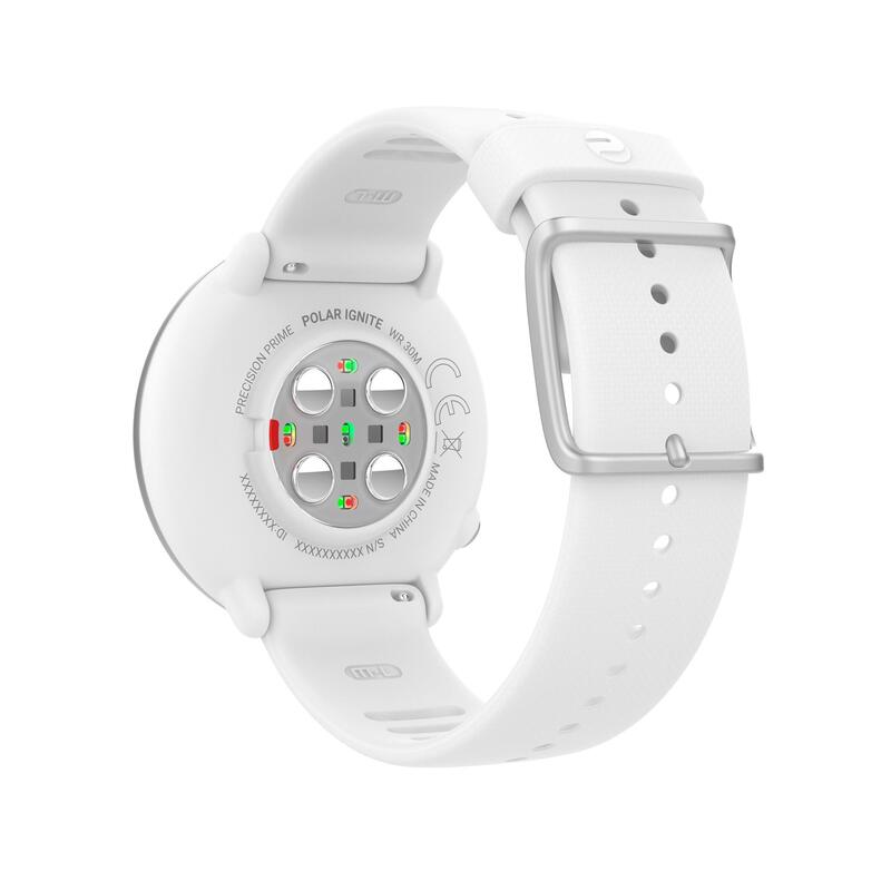 eetpatroon Missie orgaan POLAR Gps-horloge met hartslagmeter aan de pols wit M/L | Decathlon
