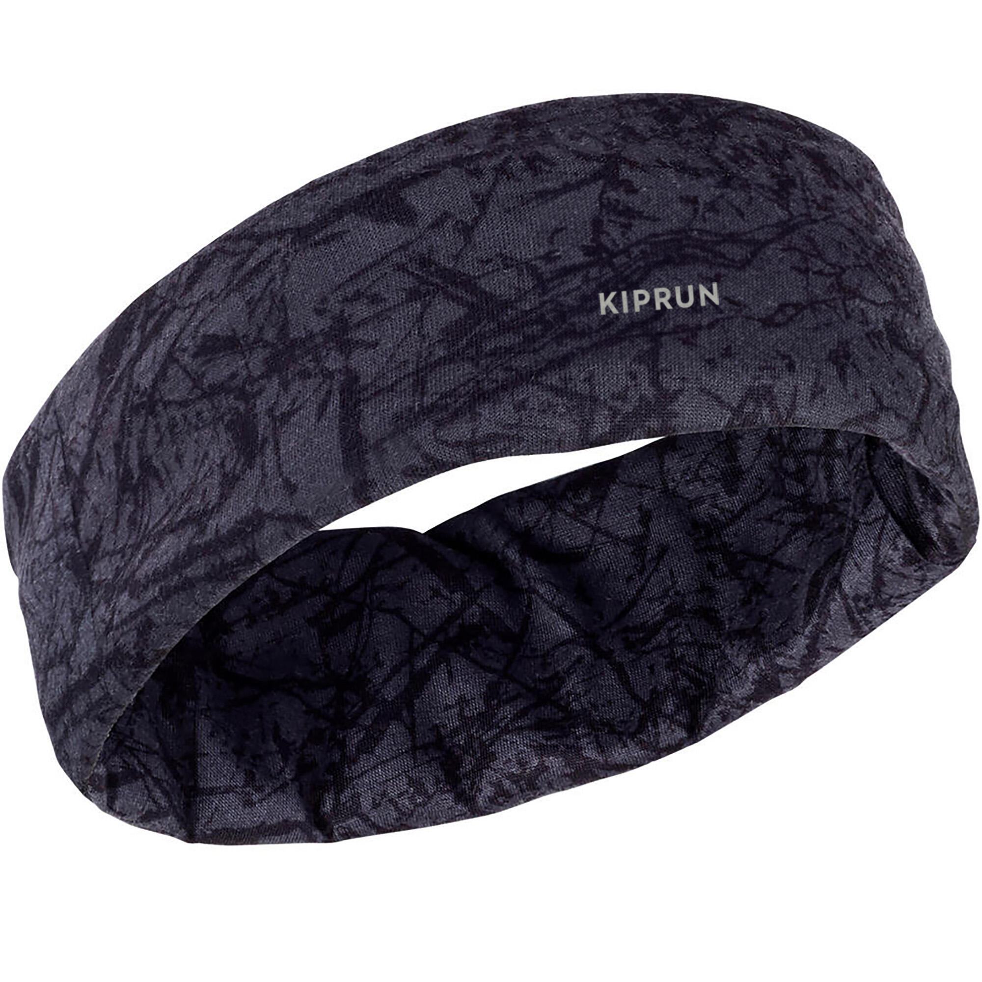 Bandeau de course multifonction - noir/gris - KIPRUN