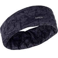 KIPRUN unisex running neck warmer/multi-function headband - black/camo/grey