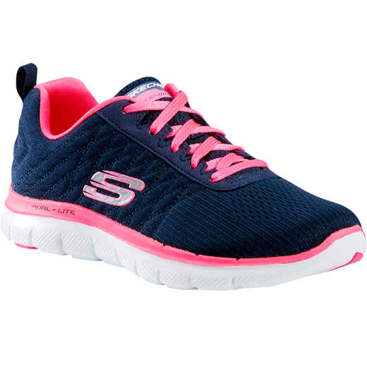 
      Flex Appeal Women's Fitness Walking Shoes - Blue/Pink
  