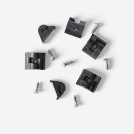 Kit attaches filet + vis X 6 pour filet cage de foot